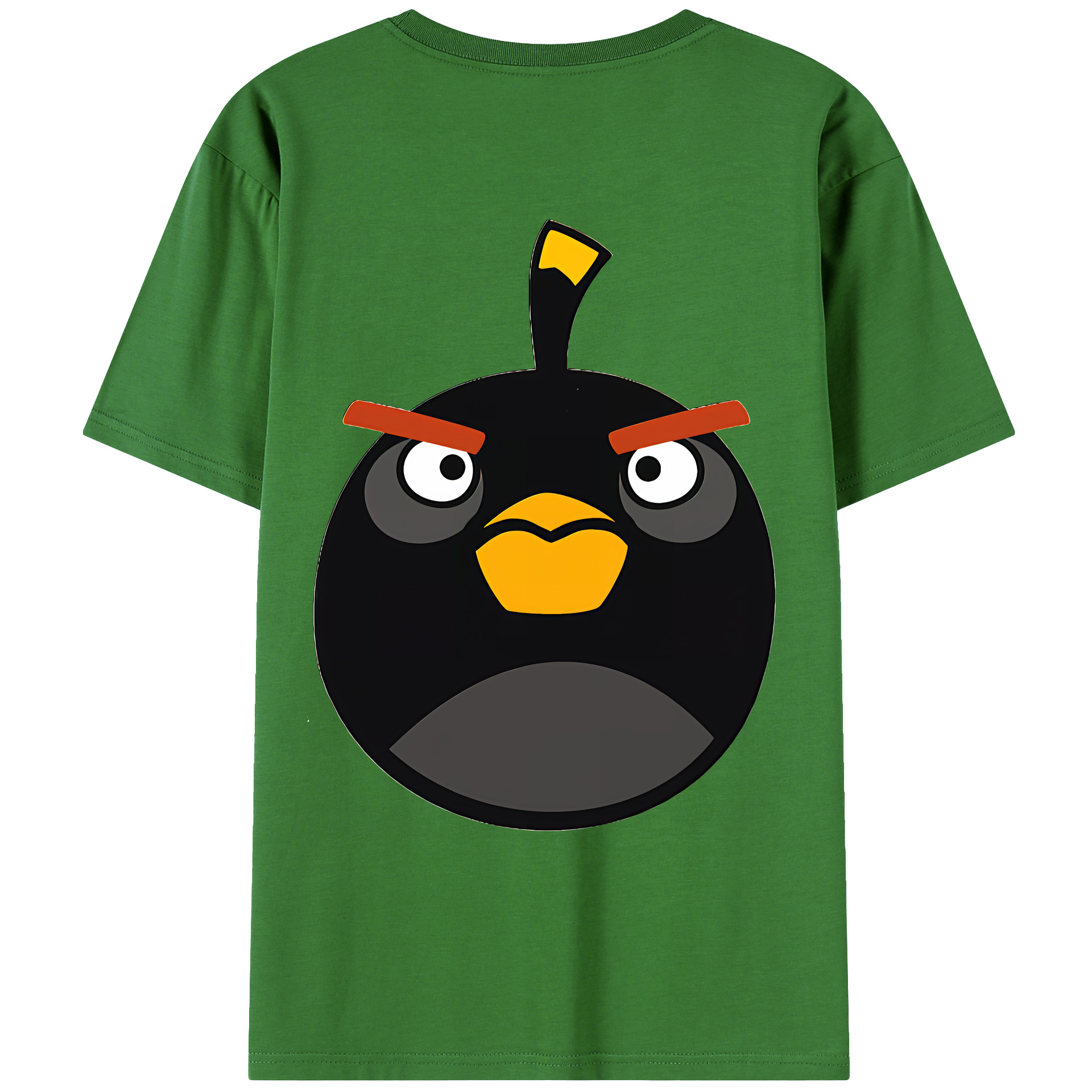 （画像用） Angry Birds アングリーバード レディース半袖Tシャツ(バックプリント)